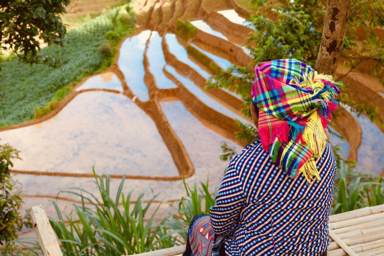 Do Gu Homestay Mu Cang Chai Esterno foto