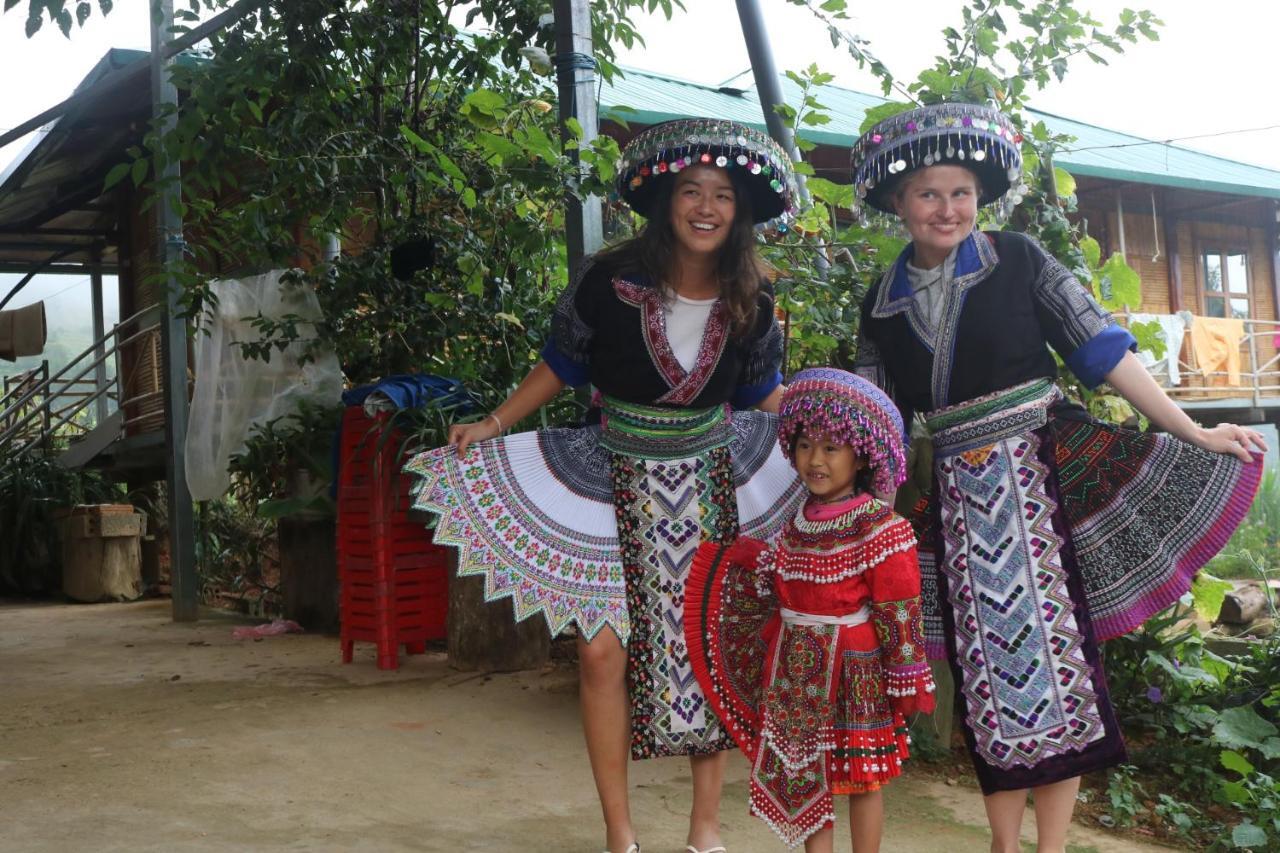 Do Gu Homestay Mu Cang Chai Esterno foto