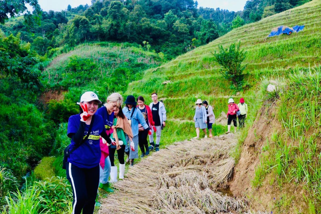 Do Gu Homestay Mu Cang Chai Esterno foto