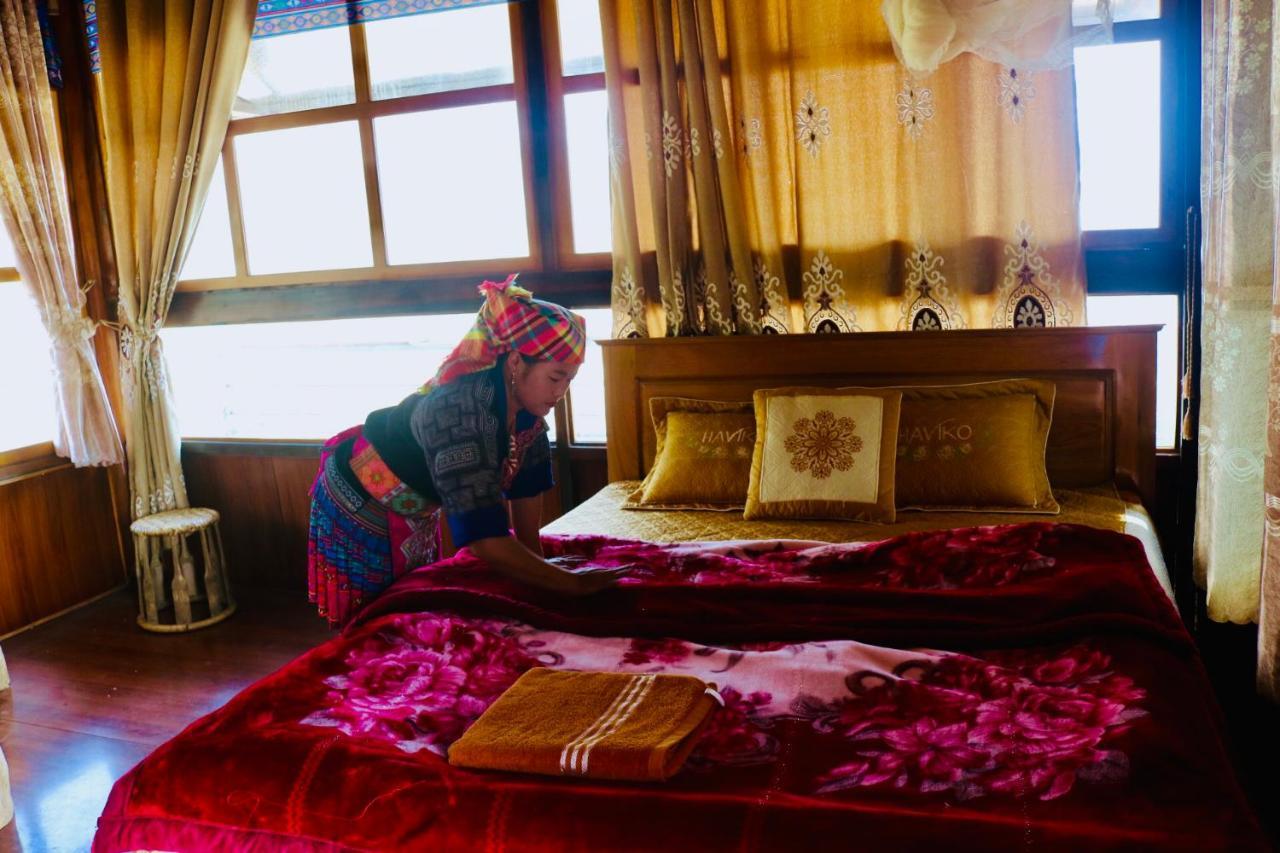 Do Gu Homestay Mu Cang Chai Esterno foto